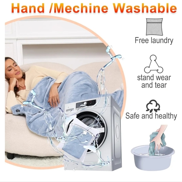 Heated Blanket with USB Connection (Battery Pack Not Included) Can Use Powerbank - Picture 6 of 16